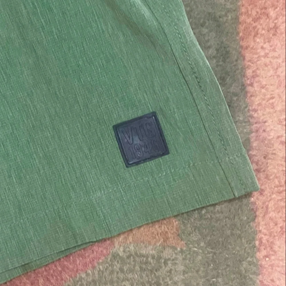 Vintage 1946 Mens Performance Golf Shorts 30 Sage Green Stretch Quick Dry NWD!